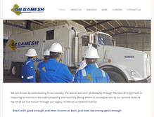 Tablet Screenshot of gilgameshoil.com